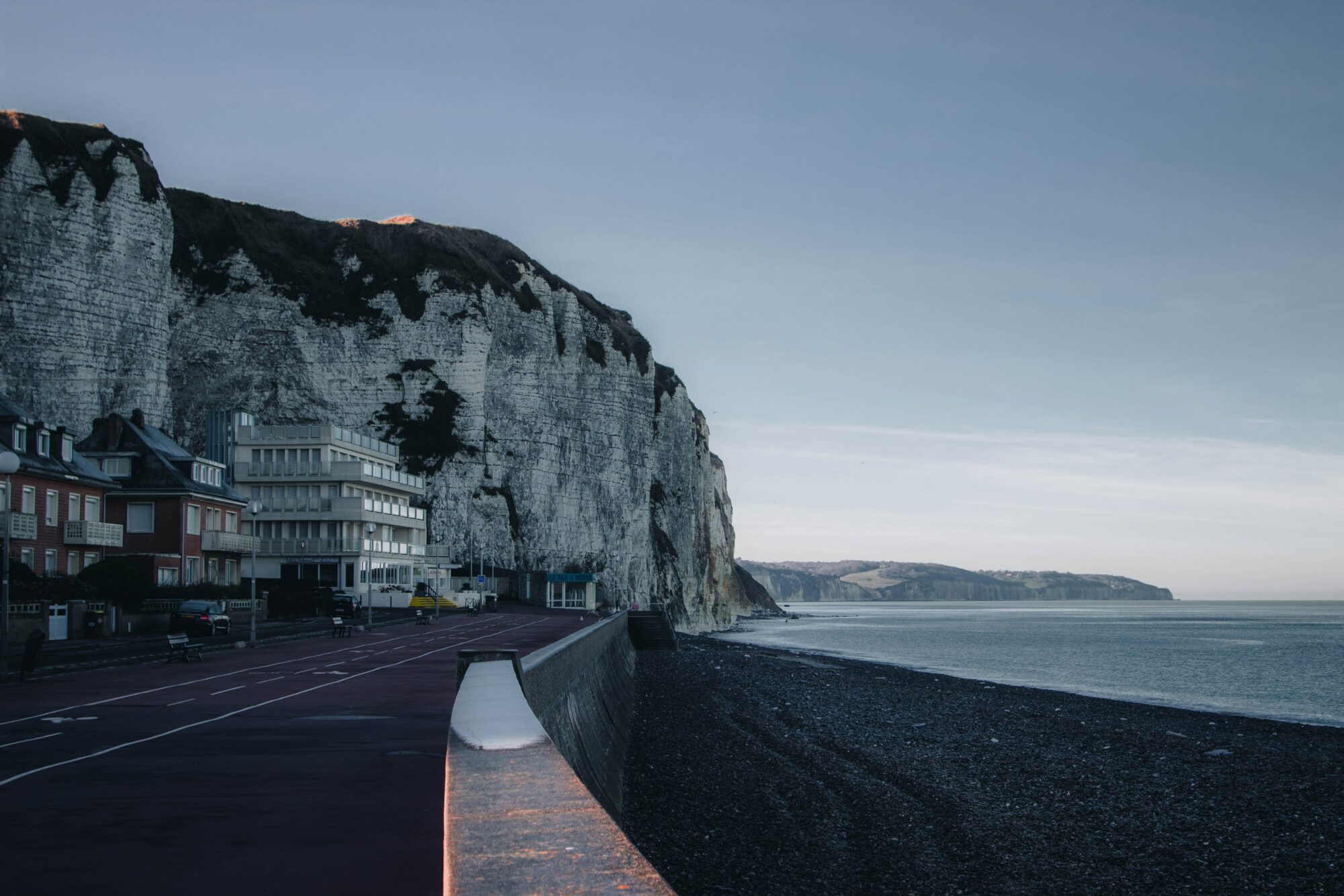 Marquage au sol à Dieppe